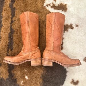 ✨Frye Campus Boots - saddle brown Sz 8